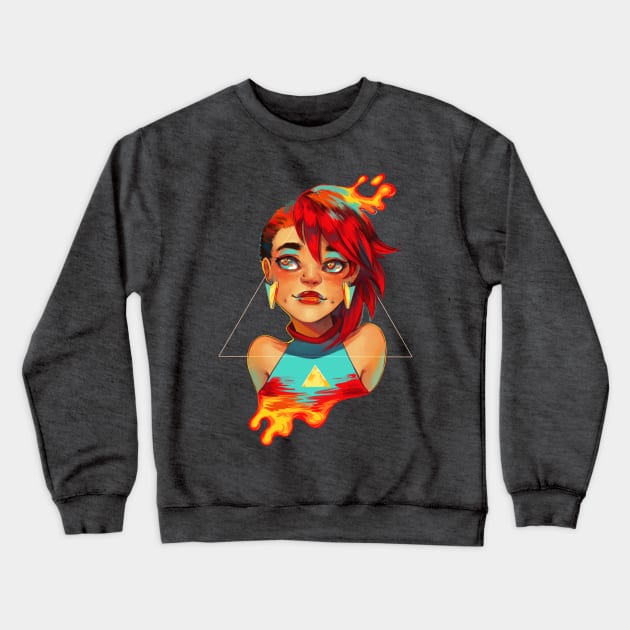 Blaze Crewneck Sweatshirt by GDBee